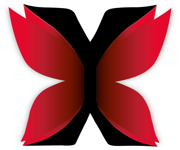 Logo efeito borboleta